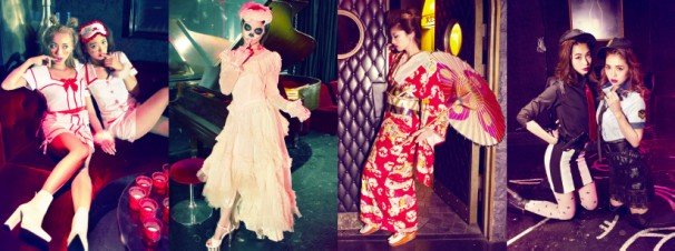 赤ちゃんナース、死んだ花嫁、花魁（おいらん）、ハンサムなポリス