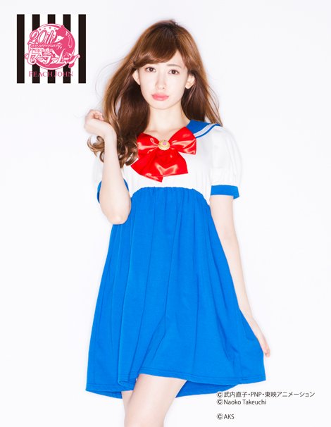 画像】こじはるがセーラームーンブラ着用！ セクシーすぎるPJ 