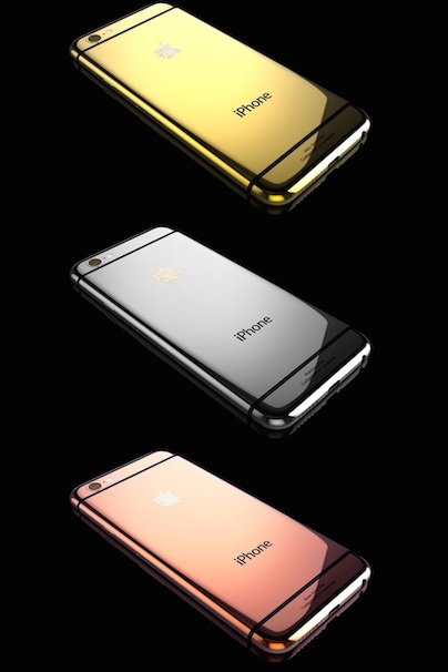 上からゴールド・プラチナ・ローズゴールド