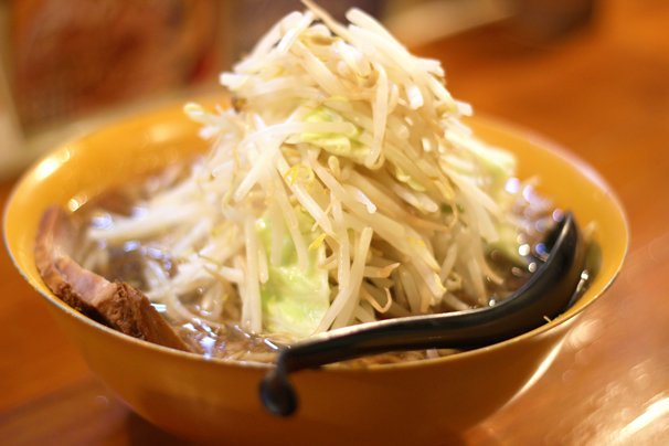 「小mononofuラーメン」 野菜ちょい増し