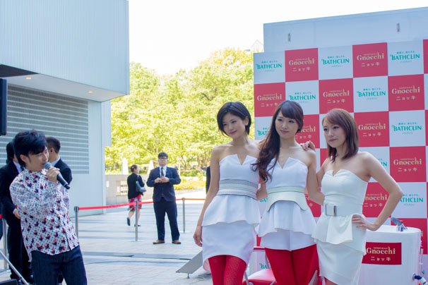 ニョッキガールズにドギマギの浜野さん