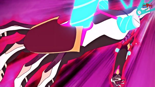 体から出ている棒が『ヱヴァンゲリヲン新劇場版：破』で弐号機が獣化第二形態になったシーンを思わせる