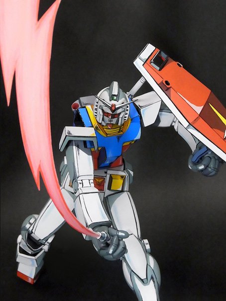 二次元模型 悠久のガンダム