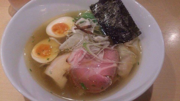 饗 くろ㐂「特製塩そば」