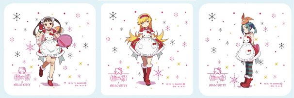 サンタコスチュームのコースター