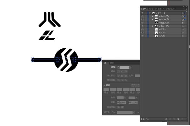 デカールをAiで