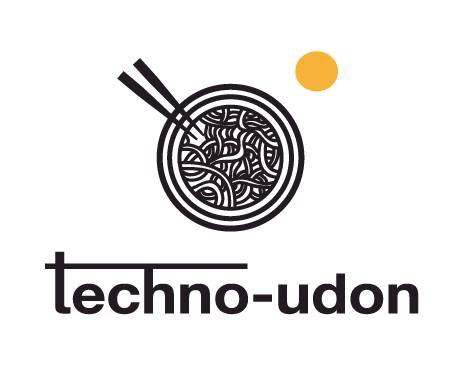「テクノうどん」ロゴ
