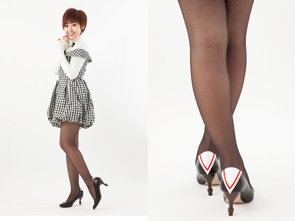 友枝小学校制服モデルパンプス