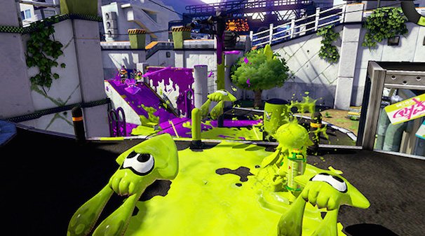 『Splatoon』スクリーンショット／公式サイトより