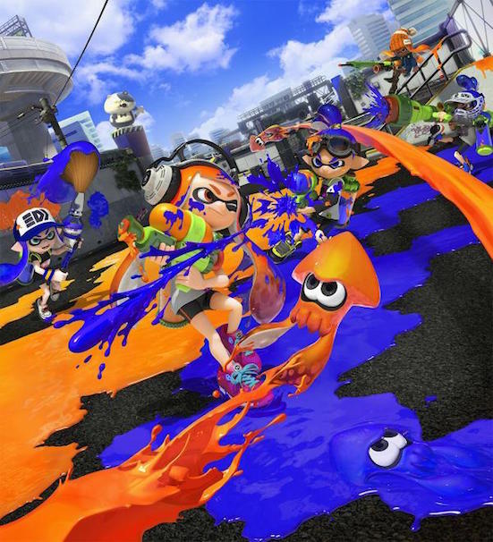 『Splatoon』ビジュアル/公式Twitterより