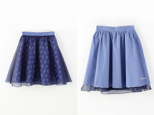 モノグラムリバーシブルスカート 第13号機モデル ／©カラー