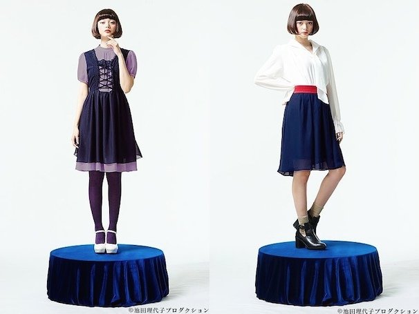 左：「オスカル一夜限りのドレスワンピース～オスカル……オスカル……なんという美しさだ！～」 │ 右：「オスカル革命ワンピース～われらは祖国フランスの名もなき英雄になろう！～」