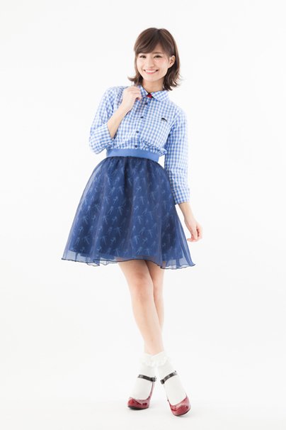 モノグラムリバーシブルスカート 第13号機モデル 着用例／©カラー