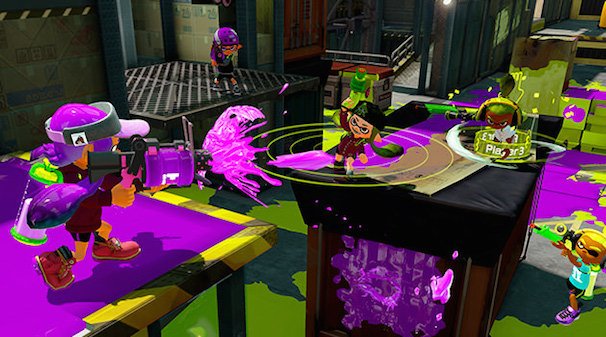 『Splatoon』スクリーンショット／公式サイトより