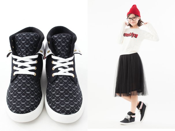友枝小学校制服モデルスニーカー