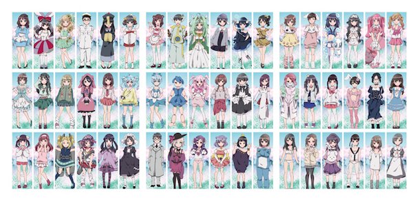 「charactor ver.01」/あいそ桃かさんのTumblerより