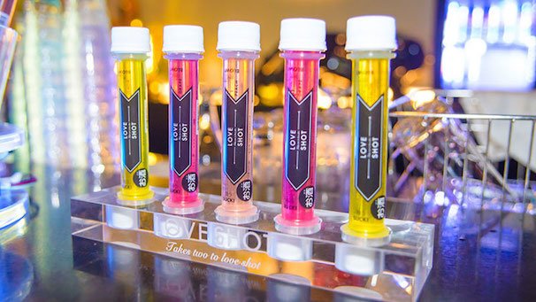 「LOVE SHOT」 WEBサイトスクリーンショット 