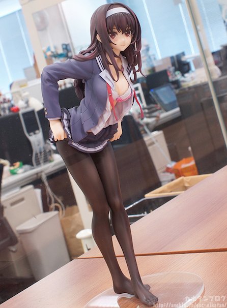 霞ヶ丘詩羽 1/7スケールフィギュア/『カホタンブログ』より