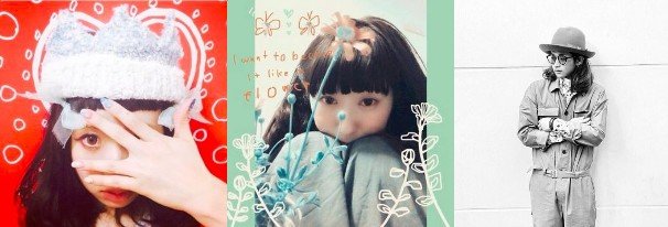 画像2: モデルの自撮りをアートに！ 平成生まれのイラストレーターが合同展開催