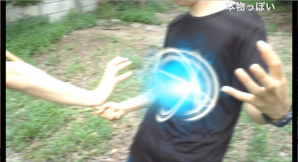 めりこむ螺旋丸！