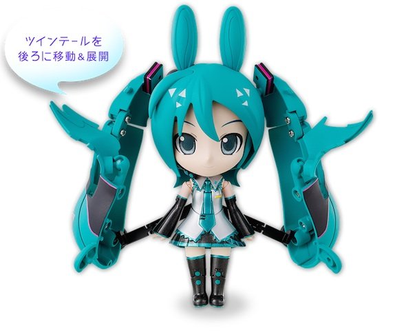 「超合金 ミラクルヘンケイ 初音ミク×ロディ」