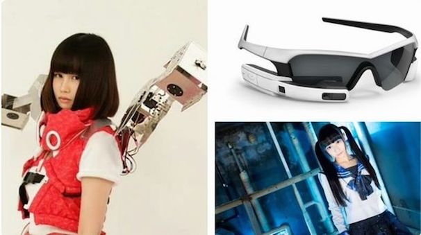 左:きゅんくんさん、右上:スマートグラス/Engadgetウェアラブルファッションショー、右下:猫守ざーにゃさん