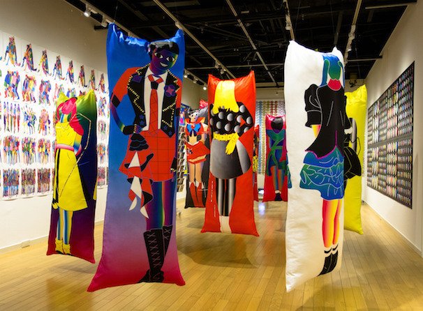 1月に開催された個展「ドリーム・あの子（DON’T STOP）」／Lee Kan kyo Tumblerより