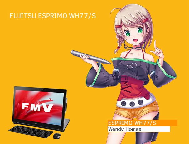 「ESPRIMO WH77/S」の「Wendy Homes」/画像はコンテスト特設ページより