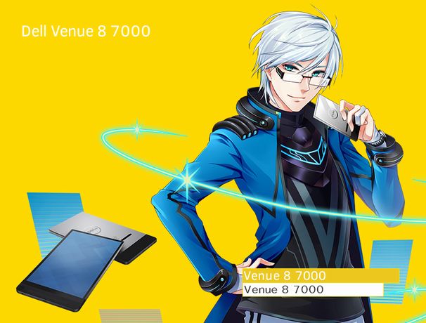 「Venue 8 7000」の同名キャラ/画像はコンテスト特設ページより