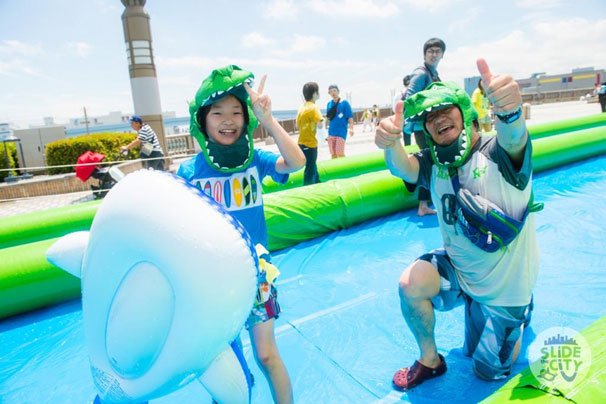 親子で仮装して楽しめる_スライドザシティ