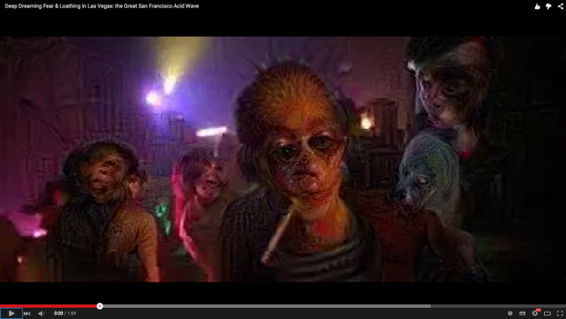 「Deep Dreaming Fear & Loathing in Las Vegas: the Great San Francisco Acid Wave」スクリーンショット