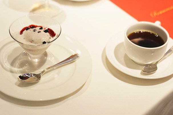 コーヒーとデザート