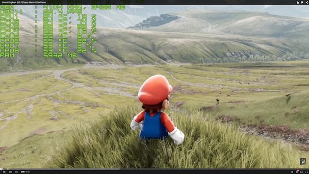 「Unreal Engine 4 [4.8.1] Super Mario / Kite Demo」スクリーンショット