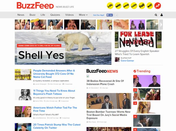 BuzzFeedとYahoo! JAPANが提携　今冬に日本語版サイト設立へ