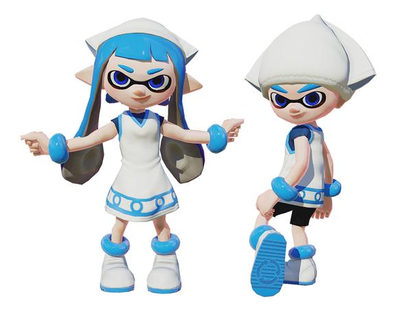 スプラトゥーン イカ娘のギアがついに登場 新コラボイラストも掲載 トピックス Kai You Net