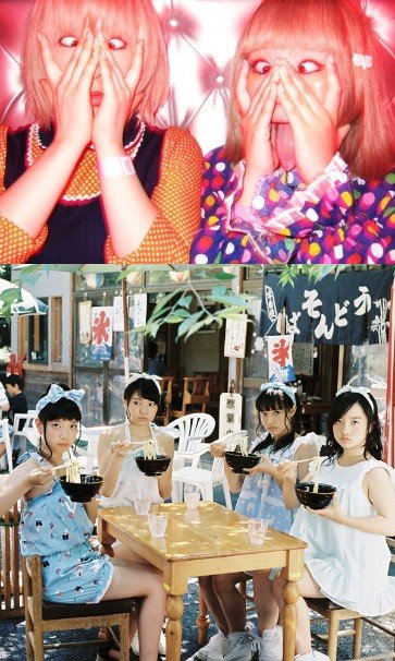 上:バクバクドキン、下:うどん兄弟