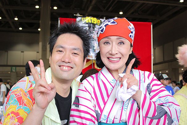 小林幸子さんとビートまりおさん