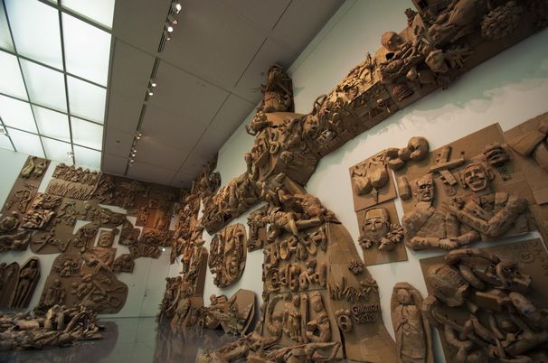 《MONUMENT FOR NOTHING Ⅱ》の霧島アートの森バージョン／画像は霧島アートの森公式Webサイトより