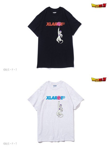 S/S TEE FREEZA/上:BLACK、下:ASH