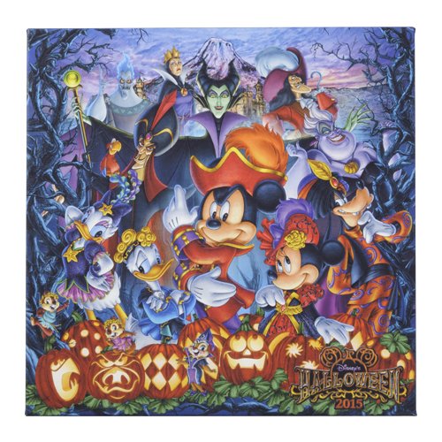 ハロウィーン限定のグッズ・キャンバスアート