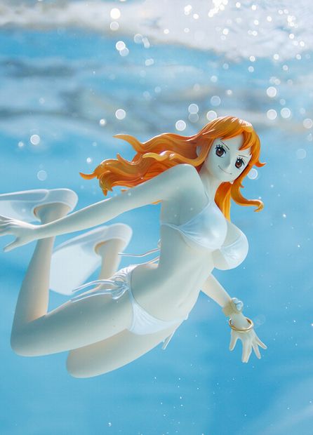 水中ニーソ 古賀学が撮影 ワンピース ナミの水着フィギュアが女神 Kai You Net
