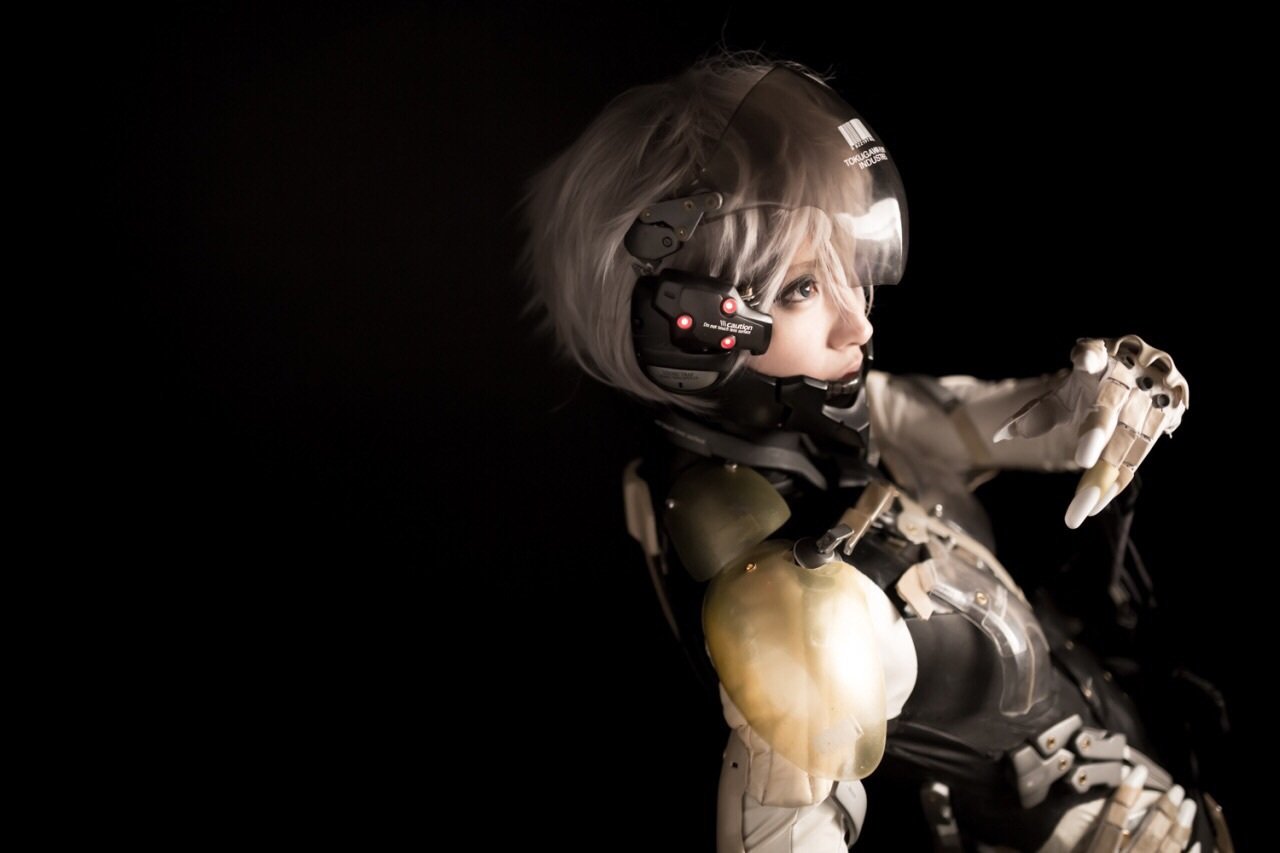 まさじさんの『メタルギア』雷電の可動式コスプレ3