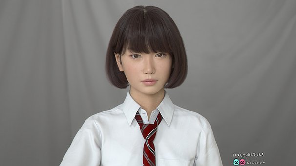 3DCGキャラクター「Saya」1