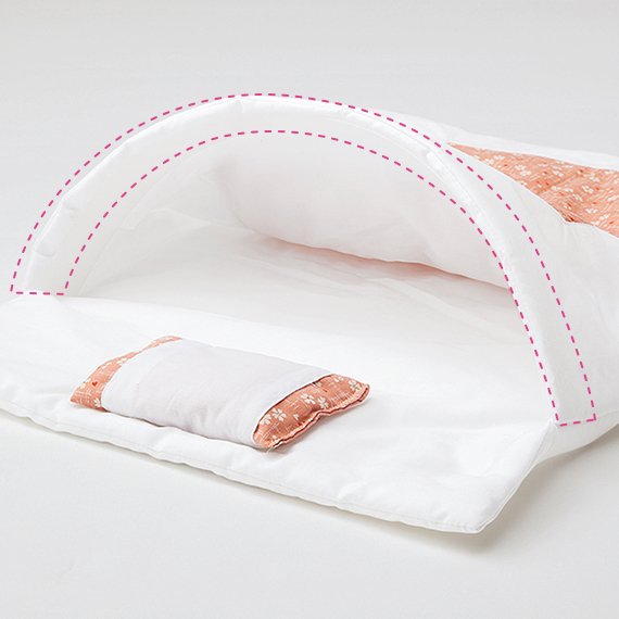 おやすみニャン　かわいい寝姿を自慢できる　猫用和布団の会4