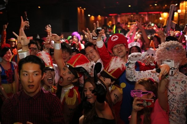 2014年度ハロウィンパーティーの様子