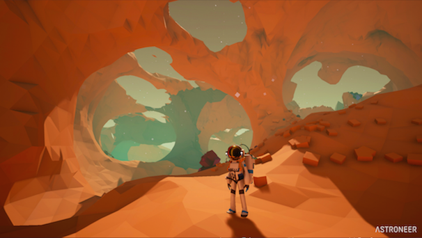 ASTRONEER公式Webサイトのスクリーンショット