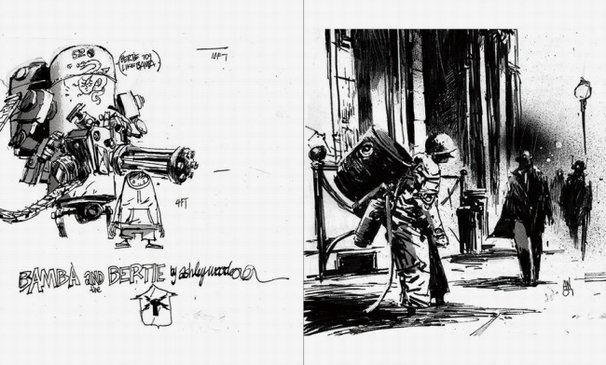 メタルギア」アシュレイ・ウッド日本新作画集 戦場と日常を自在に描写 