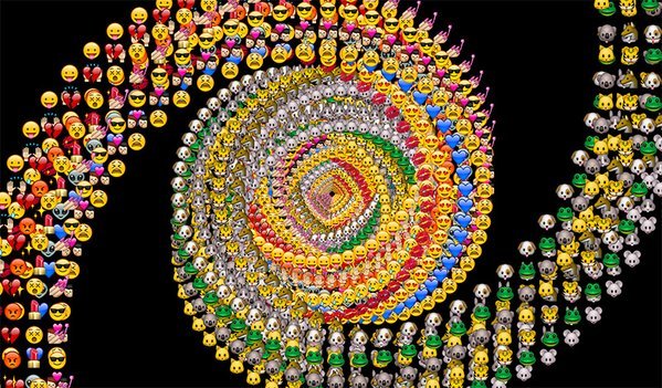 無数の絵文字が謎の模様を描く Emoji Mandala でトリップしそう Kai You Net