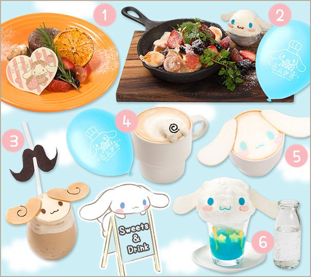 「シナモロールカフェ 渋谷パルコ」2
