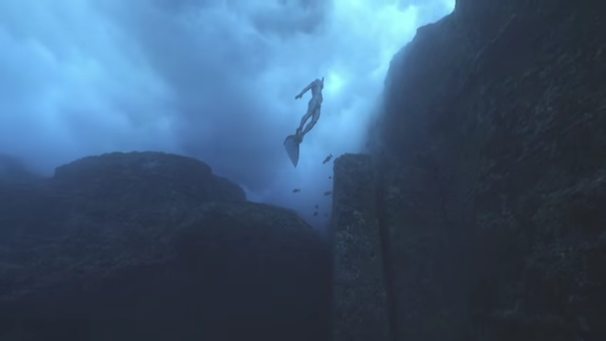 「与那国島海底遺跡 Monument of Yonaguni Island : OCEAN TRAVELLER RYUZO SHINOMIYA」スクリーンショット 4